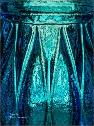 rwarshaue-Macro Blue Glass Vase