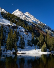 Maroon Lake in Spring